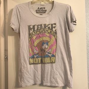 Johnny Cupcakes x Junk Food Make Cupcakes Not War